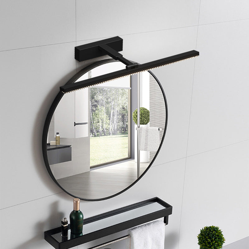 Modern Minimalist Adjustable LED Vanity Light Wall Sconce for Bathroom