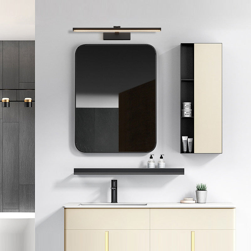 Modern Minimalist Adjustable LED Vanity Light Wall Sconce for Bathroom