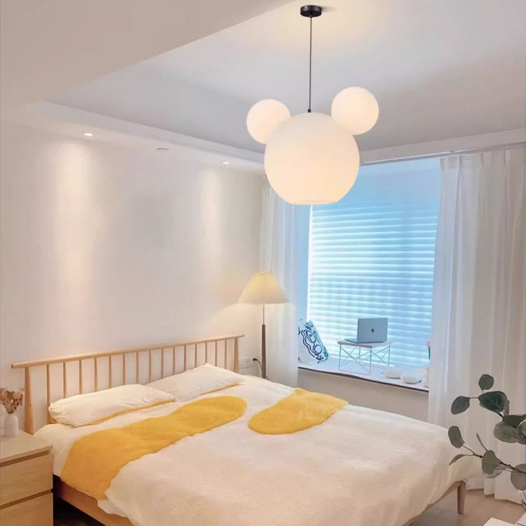 Modern Art Deco PE Iron Kids Doll Round 3-Light Chandelier, Stylish Lighting Fixture for Bedroom & Living Room, Elegant Kids Room Decor, Unique Ceiling Light for Playroom, Decorative Pendant Light, Contemporary Design Lighting, Stylish Nursery Chandelier,