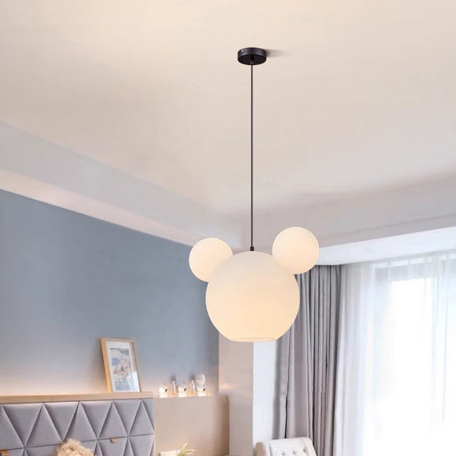 Modern Art Deco PE Iron Kids Doll Round 3-Light Chandelier, Stylish Lighting Fixture for Bedroom & Living Room, Elegant Kids Room Decor, Unique Ceiling Light for Playroom, Decorative Pendant Light, Contemporary Design Lighting, Stylish Nursery Chandelier,