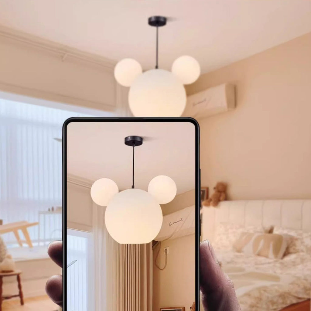 Modern Art Deco PE Iron Kids Doll Round 3-Light Chandelier, Stylish Lighting Fixture for Bedroom & Living Room, Elegant Kids Room Decor, Unique Ceiling Light for Playroom, Decorative Pendant Light, Contemporary Design Lighting, Stylish Nursery Chandelier,