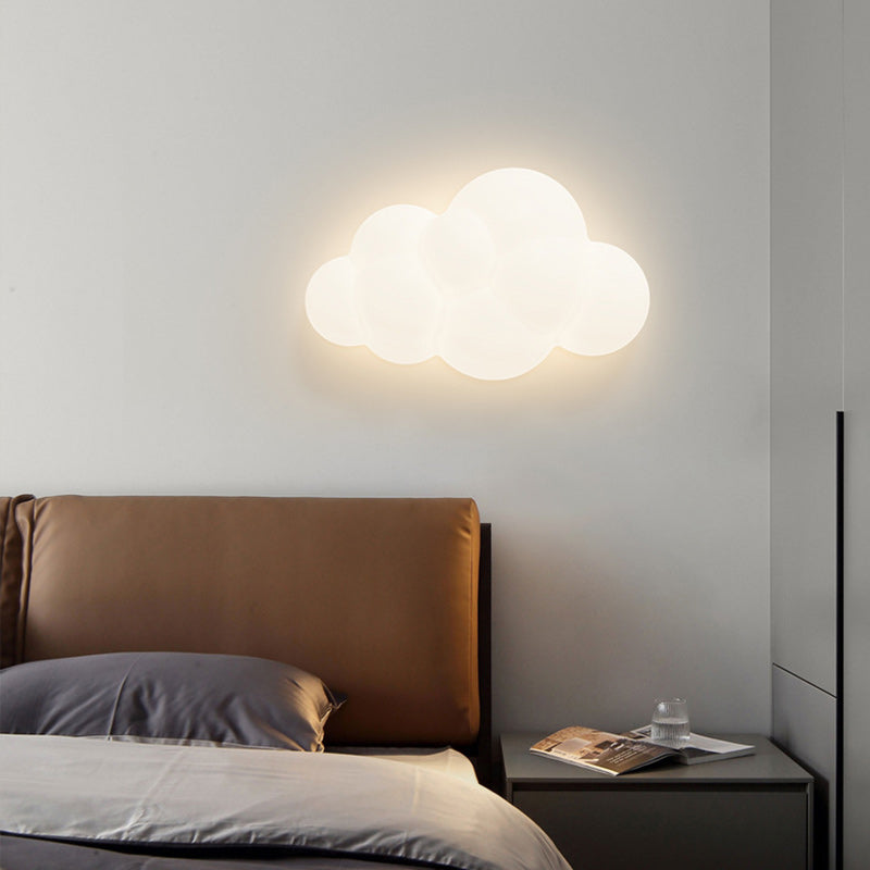 Contemporary Iron Cloud-Shaped LED Wall Sconce Lamp for Bedroom & Living Room  

Elevate your space with this stunning contemporary wall sconce featuring a unique cloud design. This iron LED lamp adds a modern touch to your bedroom or living room, creatin