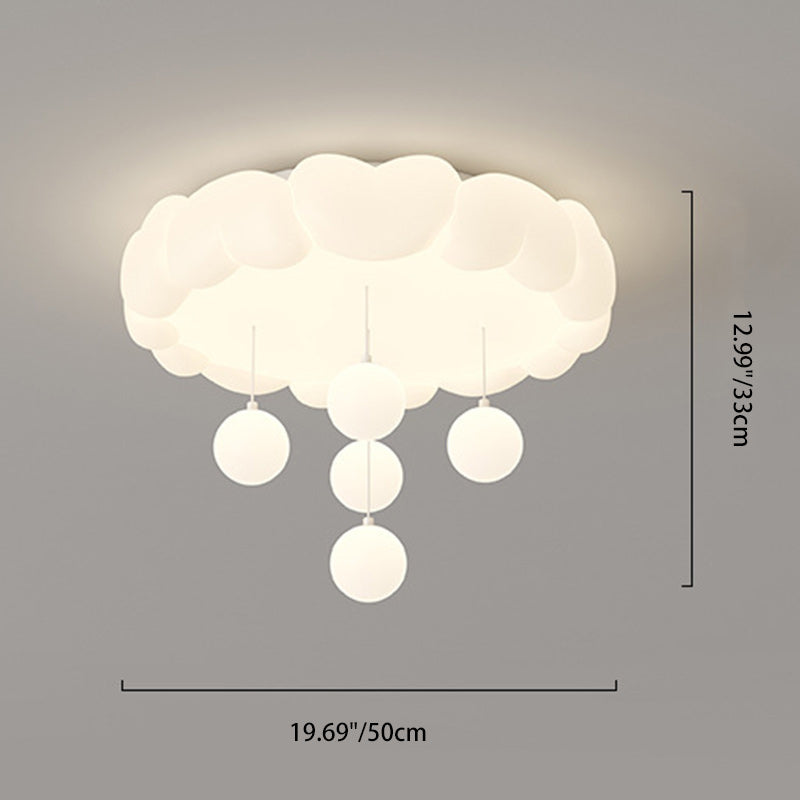 Modern Art Deco Kids Heart-Shaped Round LED Flush Mount Ceiling Light for Bedroom, Stylish Children's Room Lighting, Heart Design Ceiling Fixture, Energy Efficient LED Light, Decorative Night Light, Nursery Ceiling Lamp, Playful Children's Bedroom Illumin