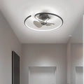 Contemporary Scandinavian LED Semi-Flush Mount Ceiling Fan Light for Bedroom

Enhance your bedroom with this contemporary Scandinavian silicone aluminum linear semi-round LED semi-flush mount ceiling fan light. Designed to blend beautifully with modern de