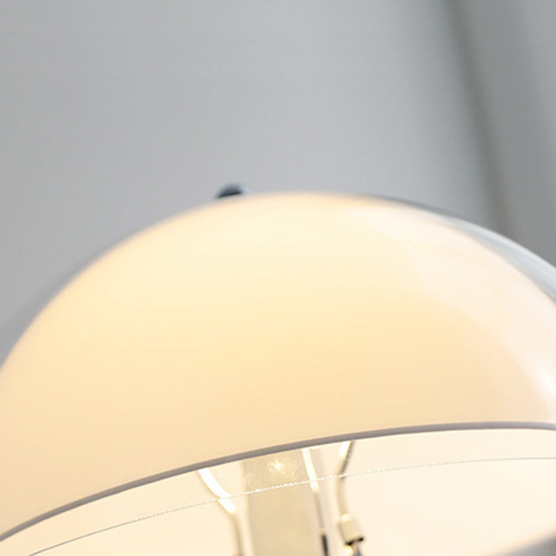 Nordic Iron & Acrylic Dome Floor Lamp - Contemporary 1-Light Design for Living Room & Bedroom