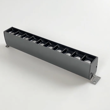 90° Rotatable Linear LED Flush Mount Light - Adjustable Wall Washer for Home Office