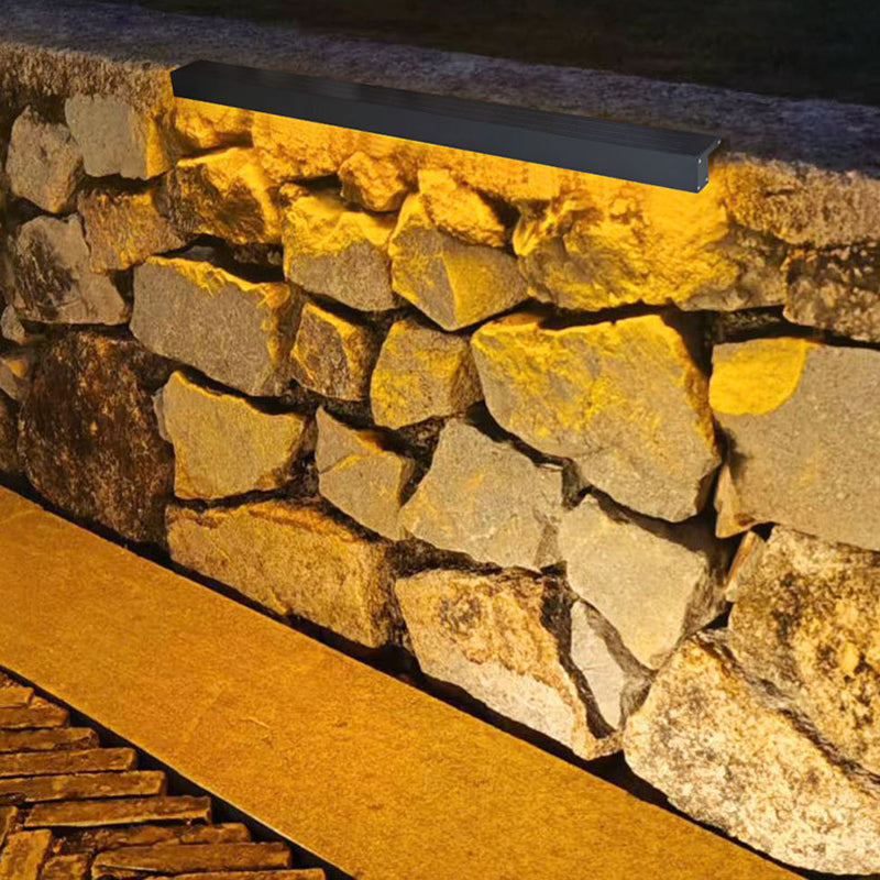 Modern Minimalist Solar Waterproof LED Wall Sconce for Outdoor Patio