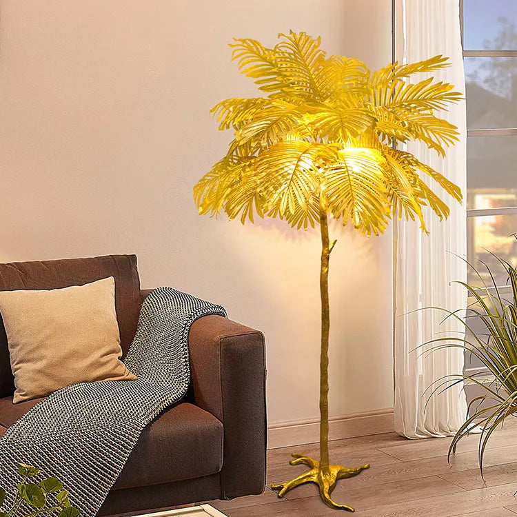 Contemporary Nordic Tree Floor Lamp - 3/5-Light Resin Design for Living Room