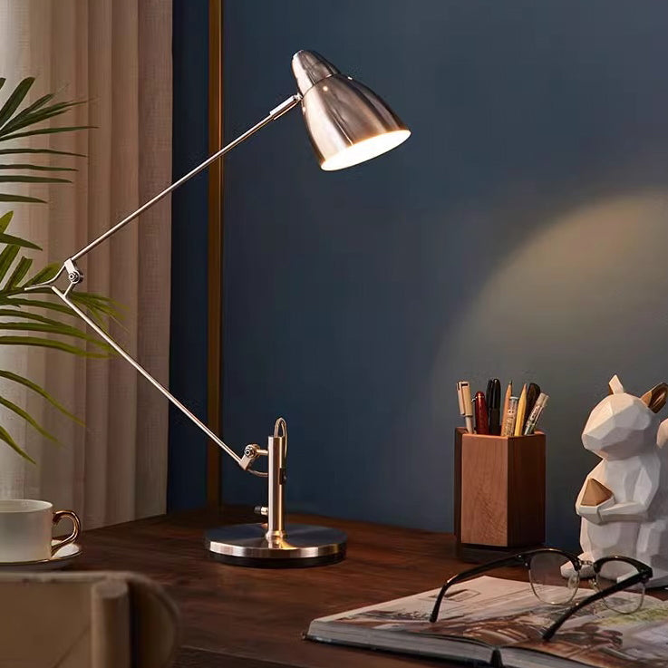 Modern Minimalist Dome Iron 1-Light Table Lamp for Living Room