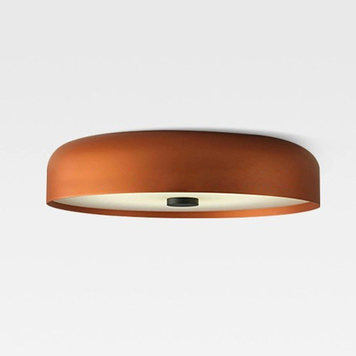 Contemporary Scandinavian Pie Shape Iron Acrylic LED Flush Mount Ceiling Light for Bedroom