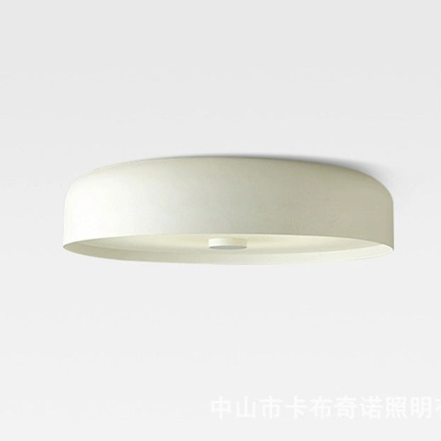 Contemporary Scandinavian Pie Shape Iron Acrylic LED Flush Mount Ceiling Light for Bedroom