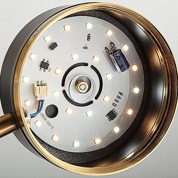Modern Art Deco Cylindrical LED Semi-Flush Mount Ceiling Light for Living Room