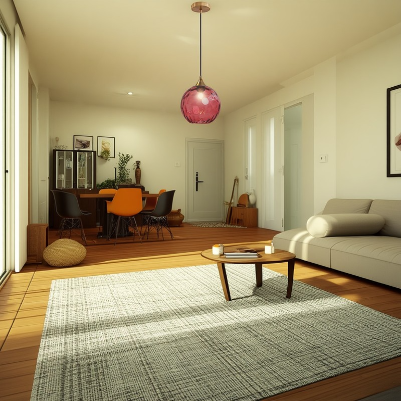 Modern Minimalist Iron Glass Pendant Light - Spherical 1-Light for Dining Room