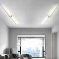 Modern Minimalist Round LED Semi-Flush Mount Ceiling Light for Living Room, Aluminum & Silicone Design, Industrial Style Fixture