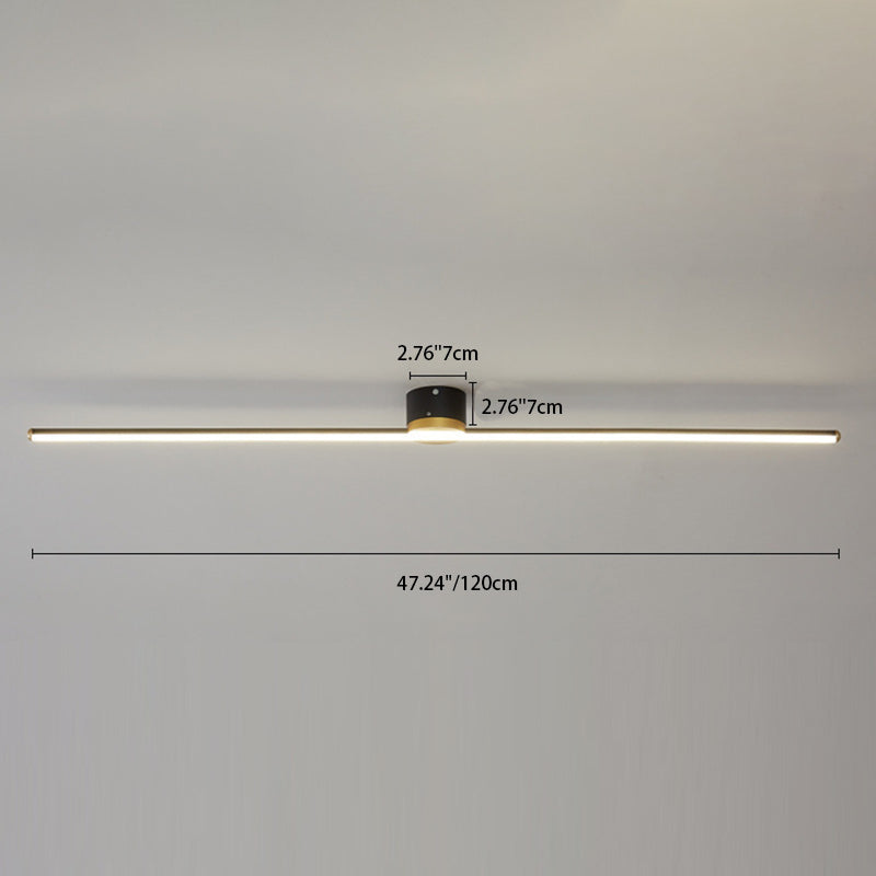 Modern Minimalist Round LED Semi-Flush Mount Ceiling Light for Living Room, Aluminum & Silicone Design, Industrial Style Fixture
