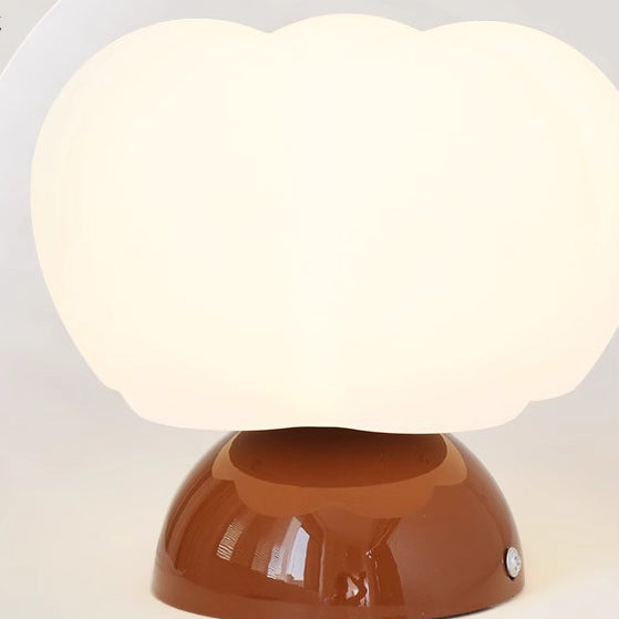 Modern Minimalist Pumpkin Cotton Shape Flush Mount Ceiling Light for Hallway