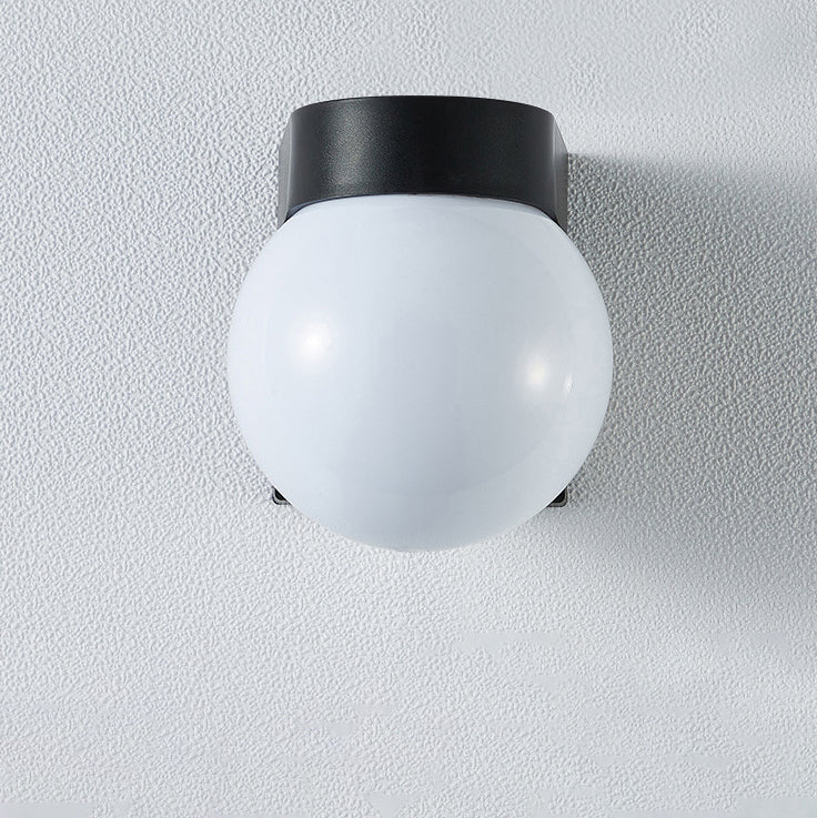 Modern Waterproof Polycarbonate Outdoor Wall Sconce Lamp - 1-Light Patio Fixture