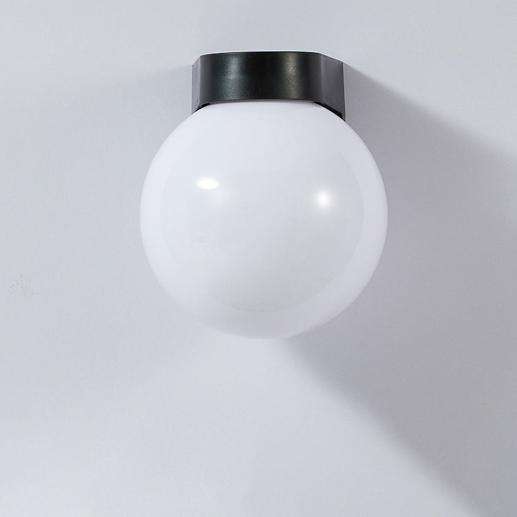 Modern Waterproof Polycarbonate Outdoor Wall Sconce Lamp - 1-Light Patio Fixture