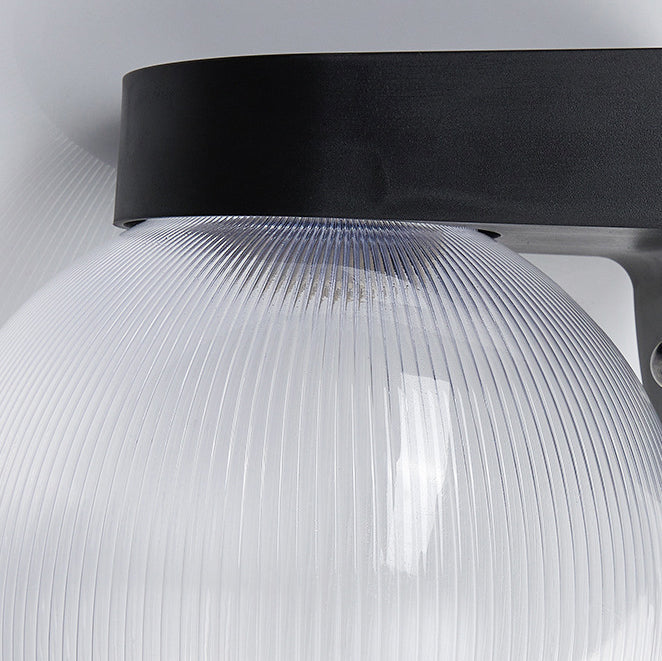 Modern Waterproof Polycarbonate Outdoor Wall Sconce Lamp - 1-Light Patio Fixture
