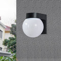 Modern Waterproof Polycarbonate Acrylic 1-Light Wall Sconce for Outdoor Patio