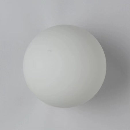 Modern Minimalist Orb Glass Wall Sconce Lamp for Living Room