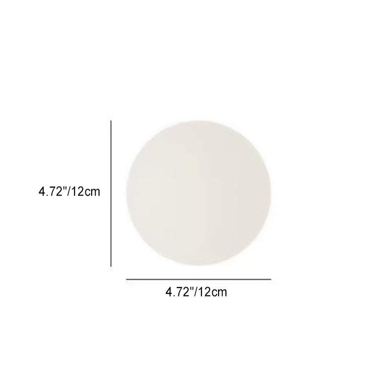 Modern Minimalist Orb Glass Wall Sconce - 1-Light Lamp for Living Room