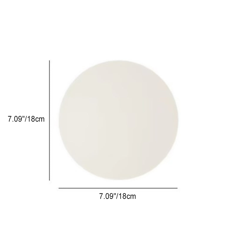 Modern Minimalist Orb Glass Wall Sconce - 1-Light Lamp for Living Room