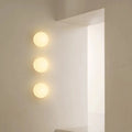 Modern Minimalist Orb Glass Wall Sconce - 1-Light Lamp for Living Room