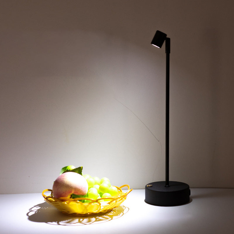 Modern Minimalist Cylindrical Iron LED Table Lamp for Dining Room, Contemporary Home Lighting, Stylish Indoor Decor, Elegant Iron Table Lamp, Energy-Efficient LED Lighting, Minimalist Design, Perfect for Dining Table, Modern Home Accessories, Brighten You