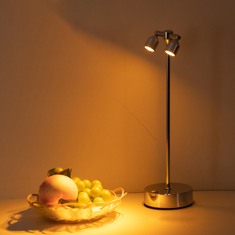 Modern Minimalist Cylindrical Iron LED Table Lamp for Dining Room, Contemporary Home Lighting, Stylish Indoor Decor, Elegant Iron Table Lamp, Energy-Efficient LED Lighting, Minimalist Design, Perfect for Dining Table, Modern Home Accessories, Brighten You