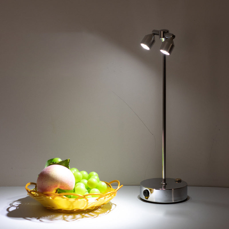 Modern Minimalist Cylindrical Iron LED Table Lamp for Dining Room, Contemporary Home Lighting, Stylish Indoor Decor, Elegant Iron Table Lamp, Energy-Efficient LED Lighting, Minimalist Design, Perfect for Dining Table, Modern Home Accessories, Brighten You
