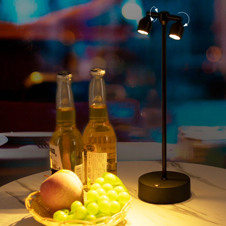 Modern Minimalist Iron LED Table Lamp for Dining Room Ambiance