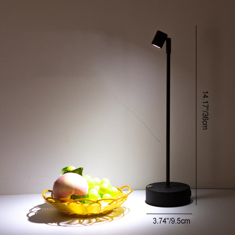 Modern Minimalist Iron LED Table Lamp for Dining Room Ambiance