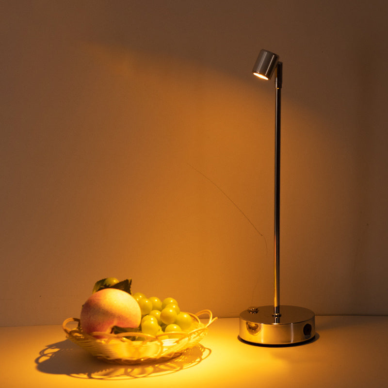 Modern Minimalist Cylindrical Iron LED Table Lamp for Dining Room, Contemporary Home Lighting, Stylish Indoor Decor, Elegant Iron Table Lamp, Energy-Efficient LED Lighting, Minimalist Design, Perfect for Dining Table, Modern Home Accessories, Brighten You