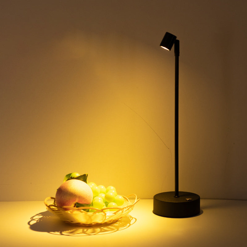 Modern Minimalist Cylindrical Iron LED Table Lamp for Dining Room, Contemporary Home Lighting, Stylish Indoor Decor, Elegant Iron Table Lamp, Energy-Efficient LED Lighting, Minimalist Design, Perfect for Dining Table, Modern Home Accessories, Brighten You