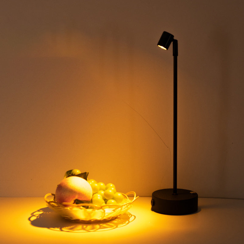 Modern Minimalist Iron LED Table Lamp for Dining Room Ambiance