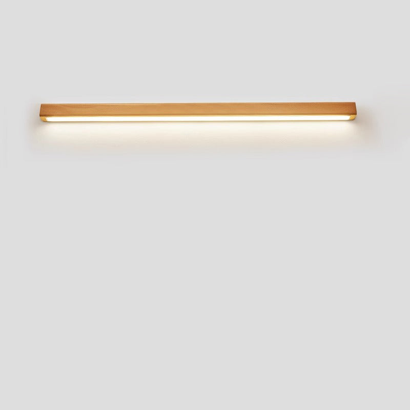 Japanese Solid Wood LED Wall Sconce Lamp - Minimalist Design, Eco-Friendly Lighting, Home Decor, Modern Interior, Soft Illumination, Energy Efficient