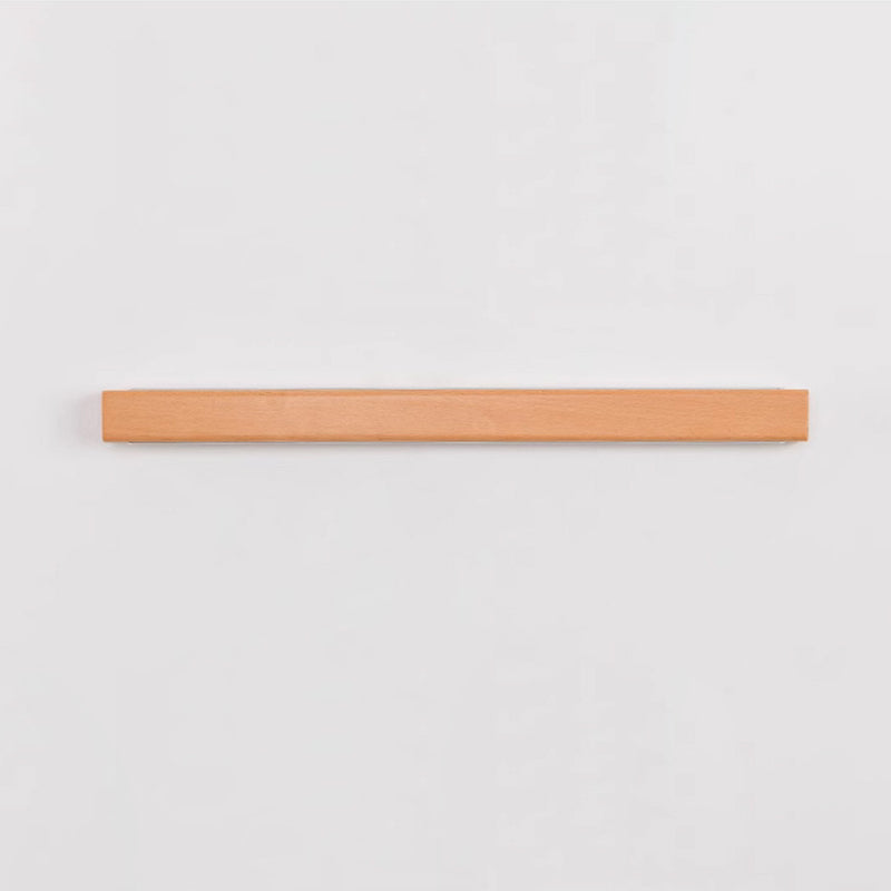 Japanese Solid Wood LED Wall Sconce Lamp – Minimalist Design, Energy Efficient Lighting