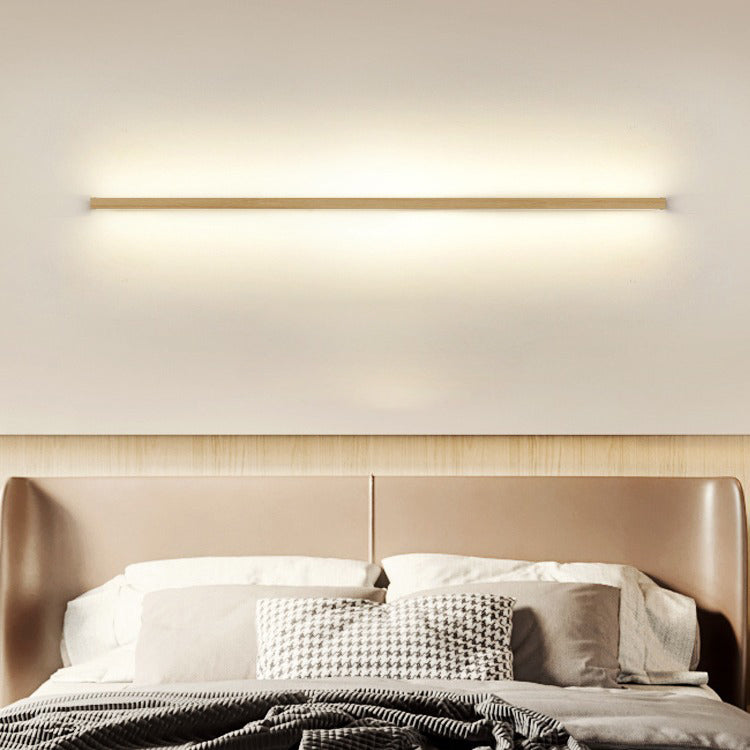 Japanese Solid Wood LED Wall Sconce Lamp - Minimalist Design, Eco-Friendly Lighting, Home Decor, Modern Interior, Soft Illumination, Energy Efficient