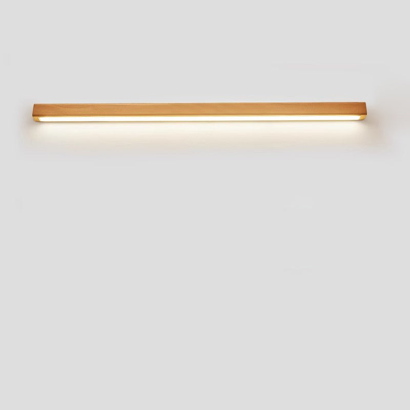Japanese Solid Wood LED Wall Sconce Lamp – Minimalist Design, Energy Efficient Lighting
