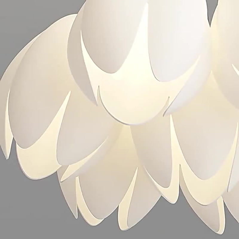 Contemporary Tulip Light Chandelier - Iron PE 7/13 for Living Room Elegance