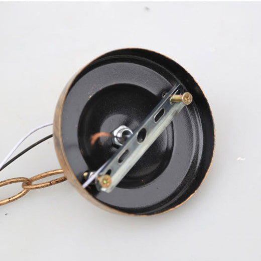 Vintage Waterproof Hexagonal Aluminum Acrylic Pendant Light for Outdoor Patio