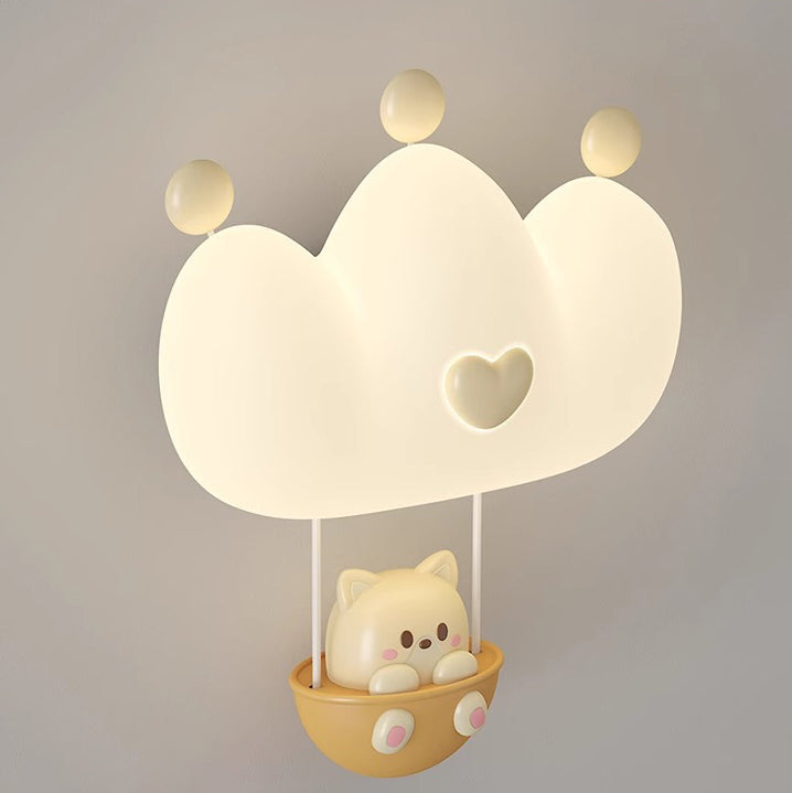 Kids Crown Animal Iron PE LED Wall Sconce Lamp for Bedroom Decor, Nursery Lighting, Children's Room Illumination, Cute Animal Wall Light, Modern Kids Decor, Adjustable LED Night Light, Playroom Wall Fixture, Kids Bedroom Accessories, Unique Animal Design