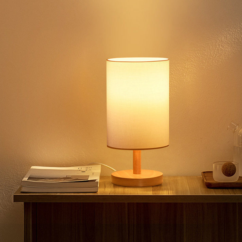 Traditional Japanese Cylinder Wood Table Lamp - 1-Light for Living Room

Illuminate your living space with this elegant Traditional Japanese Cylinder Wood Table Lamp. Designed with a unique cylindrical shape, this 1-light table lamp adds a touch of cultur