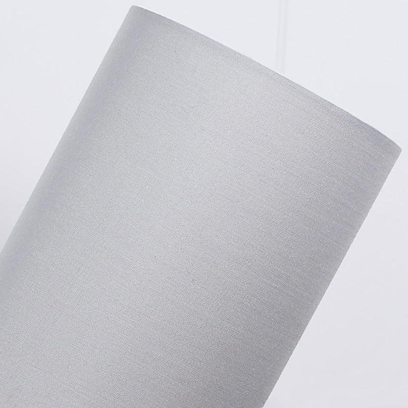 Traditional Japanese Cylinder Wood Fabric 1-Light Table Lamp Living Room Decoration, Elegant Asian-Inspired Lighting, Home Interior Design, Wooden Lamp Shade, Minimalist Japanese Decor, Unique Nightstand Light, Contemporary Ambient Illumination, Stylish M