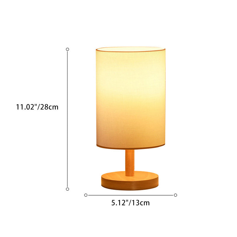 Traditional Japanese Cylinder Wood Table Lamp - 1-Light for Living Room

Illuminate your living space with this elegant Traditional Japanese Cylinder Wood Table Lamp. Designed with a unique cylindrical shape, this 1-light table lamp adds a touch of cultur