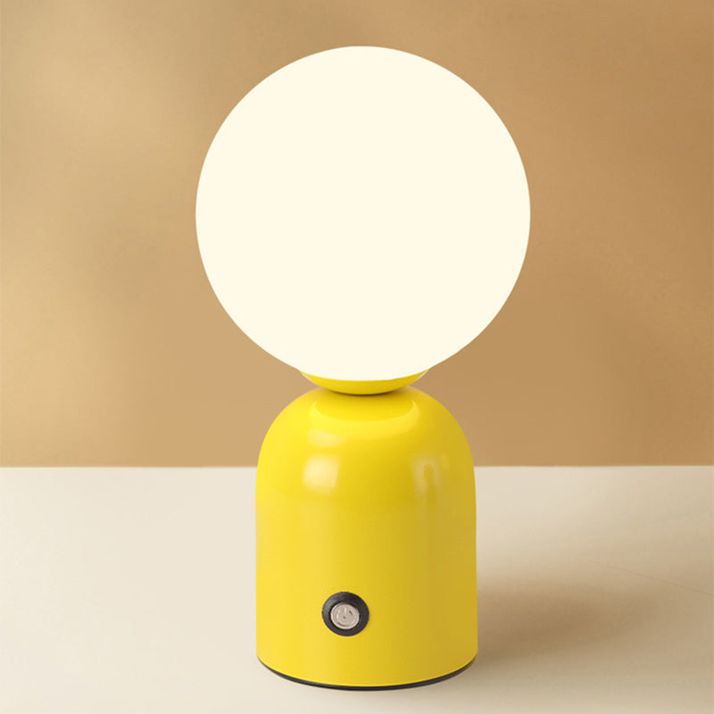 Contemporary Scandinavian Globe Iron Acrylic LED Table Lamp for Living Room  

Elevate your living space with this stylish Scandinavian-inspired table lamp. Featuring a sleek globe design, this lamp combines durable iron and elegant acrylic to create a mo