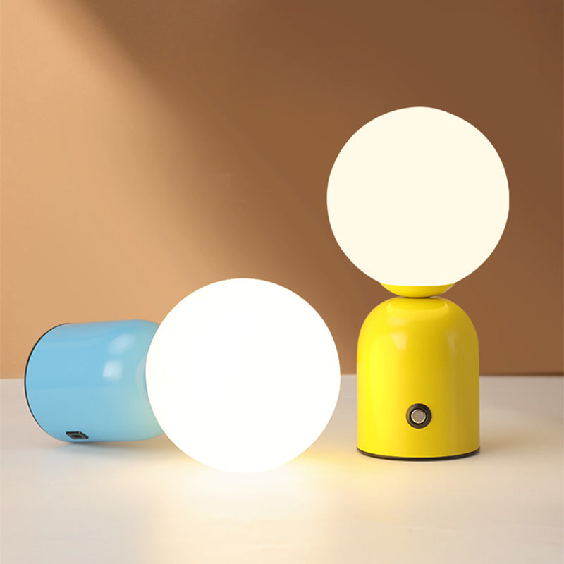 Contemporary Scandinavian Globe Iron Acrylic LED Table Lamp for Living Room  

Elevate your living space with this stylish Scandinavian-inspired table lamp. Featuring a sleek globe design, this lamp combines durable iron and elegant acrylic to create a mo