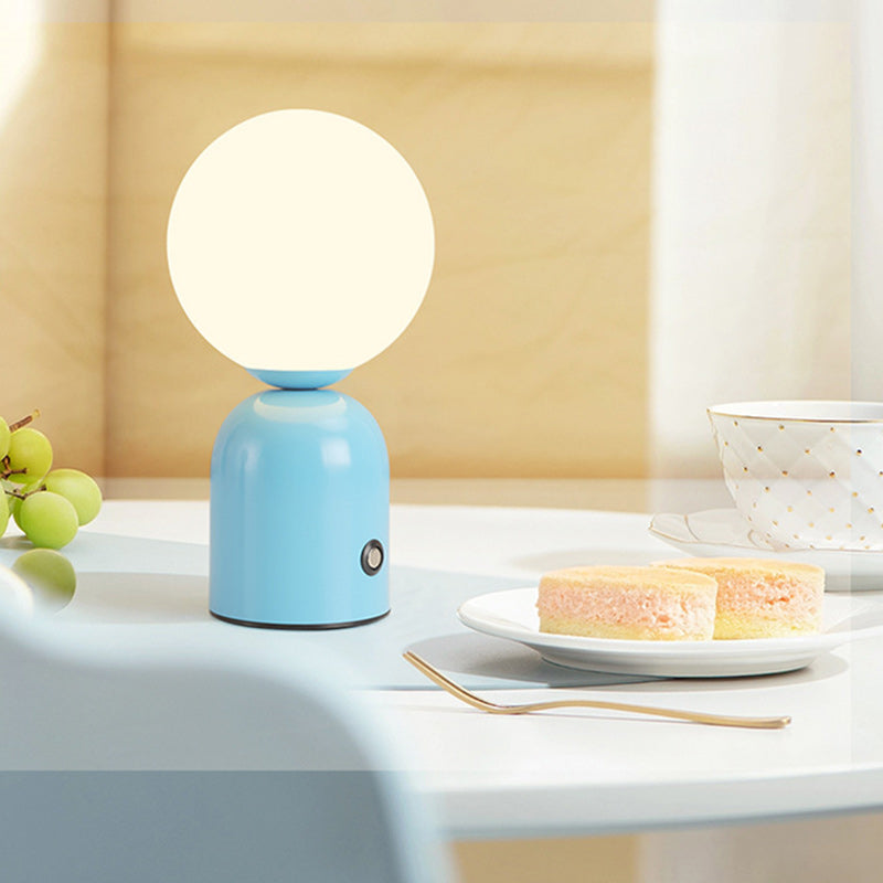 Contemporary Scandinavian Globe Iron Acrylic LED Table Lamp for Living Room  

Elevate your living space with this stylish Scandinavian-inspired table lamp. Featuring a sleek globe design, this lamp combines durable iron and elegant acrylic to create a mo