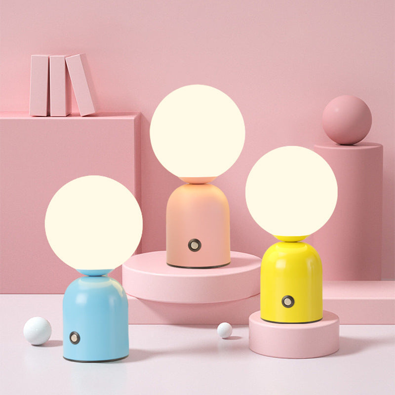 Contemporary Scandinavian Globe Iron Acrylic LED Table Lamp for Living Room  

Elevate your living space with this stylish Scandinavian-inspired table lamp. Featuring a sleek globe design, this lamp combines durable iron and elegant acrylic to create a mo